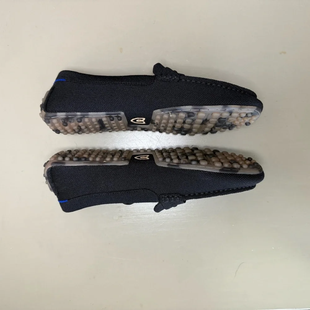 Rothy’s The Driver Loafers Black Size 8.5 Women’s - Picture 3 of 9